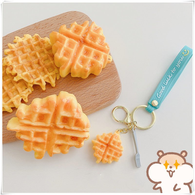 Compatible with Apple , Creative Waffle Headphone Case Protective Case