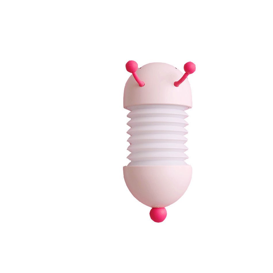 Creative Caterpillar Night Light Bedside Lamp LED USB Charging Wall Lamp with Magnet Extendable Soft Bedroom Light
