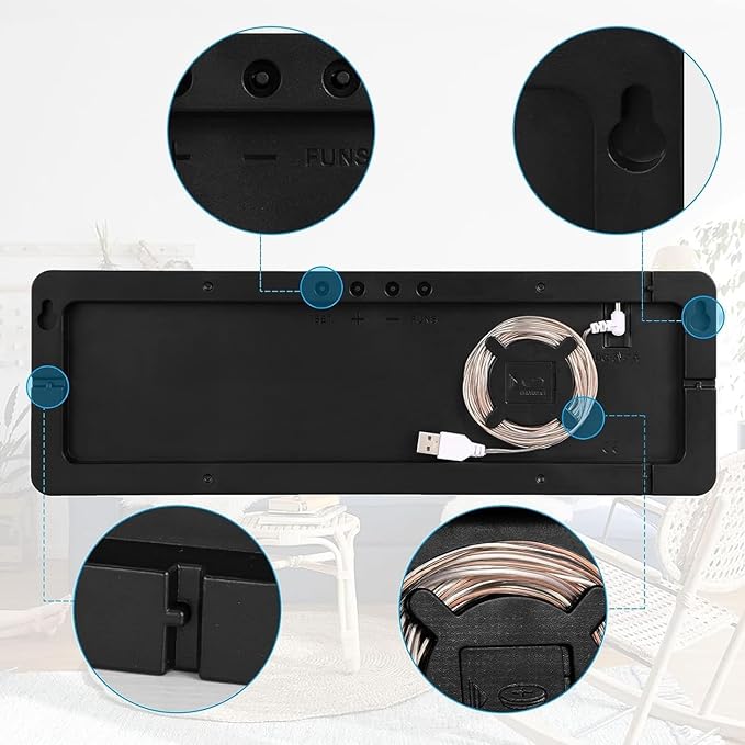 Digital Wall Clock