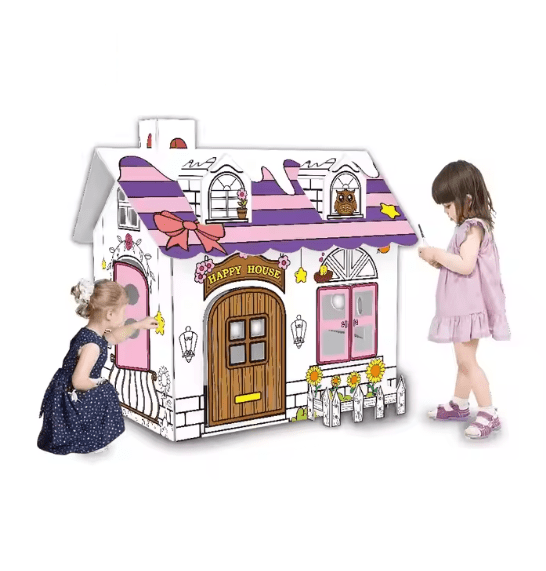 Doodle Cardboard Play House