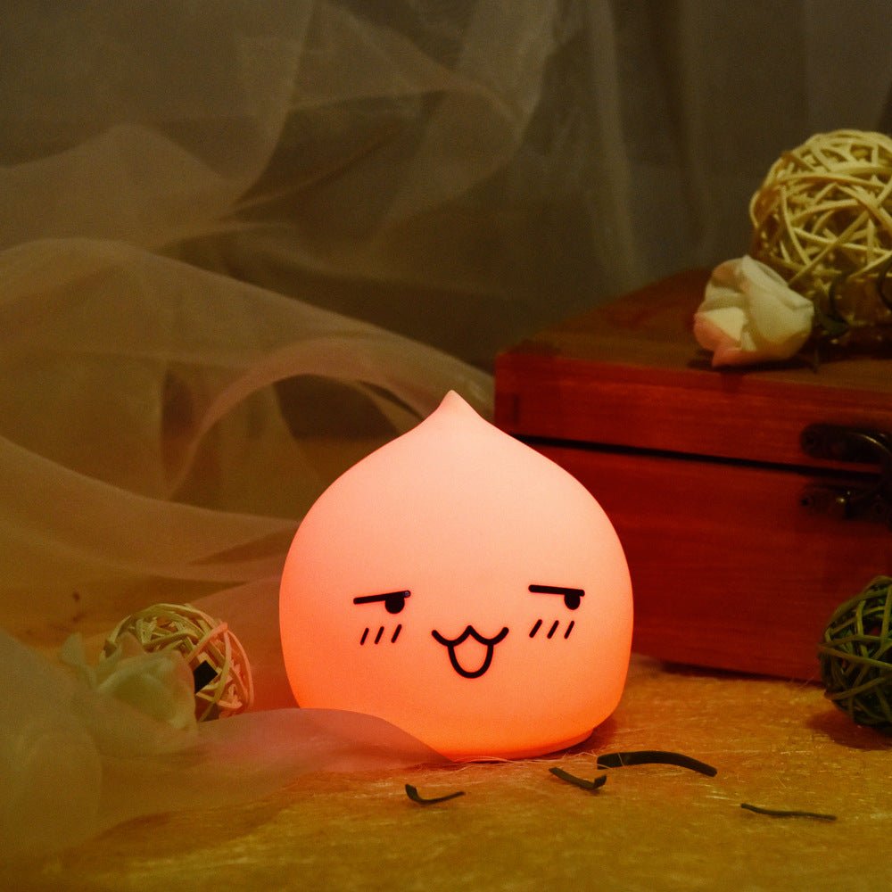 Free star adorable rabbit colorful Nightlight Christmas gifts customized small adorable cool lamp lamp