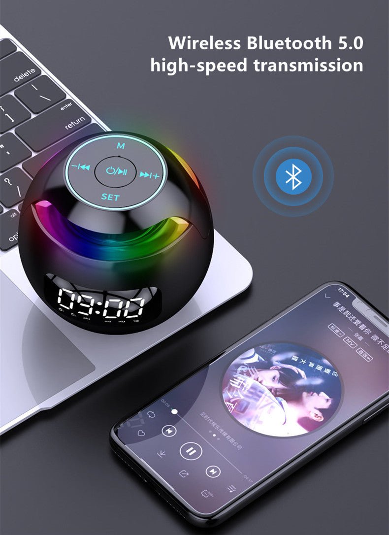 مكبر صوت صغير بتقنية البلوتوث من Home Clock