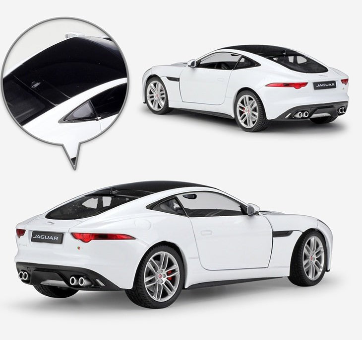 نموذج سيارة جاكوار F-Type كوبيه محاكاة سبيكة معدنية للبالغين