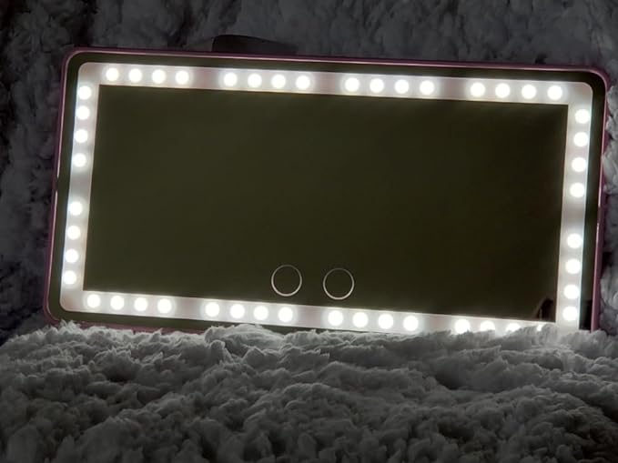 مرآة السيارة بإضاءة LED