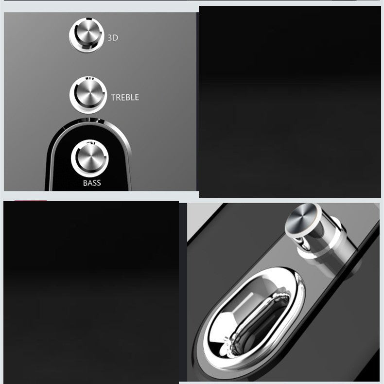مكبر صوت USB 2.1 صغير سلكي مركب صوت عالي موسيقى جهير ثقيلة مضخم صوت للهاتف المحمول