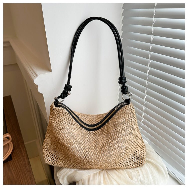 New Fashion Retro Straw Bag Versatile Large Capacity