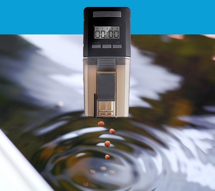 Automatic Feeder Fish Tank Goldfish Koi Automatic Feeder