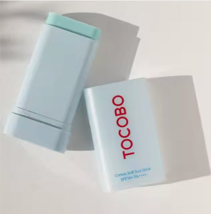 عصا الوقاية من الشمس بتركيبة قطنية ناعمة SPF50+ PA++++ (أصلية)