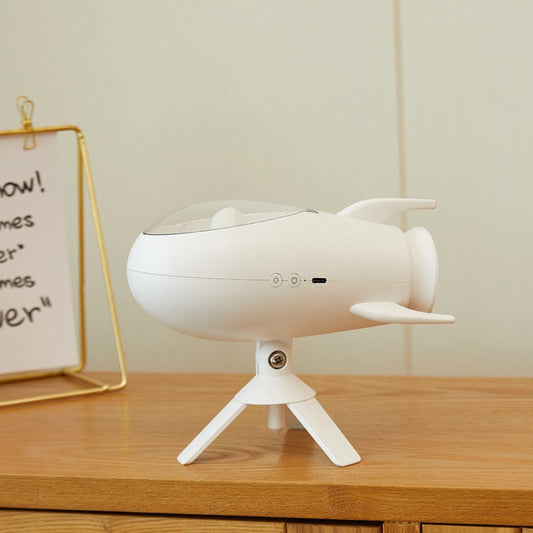 Creative Rocket Shape Bluetooth Speaker Bedroom Small Night Lamp