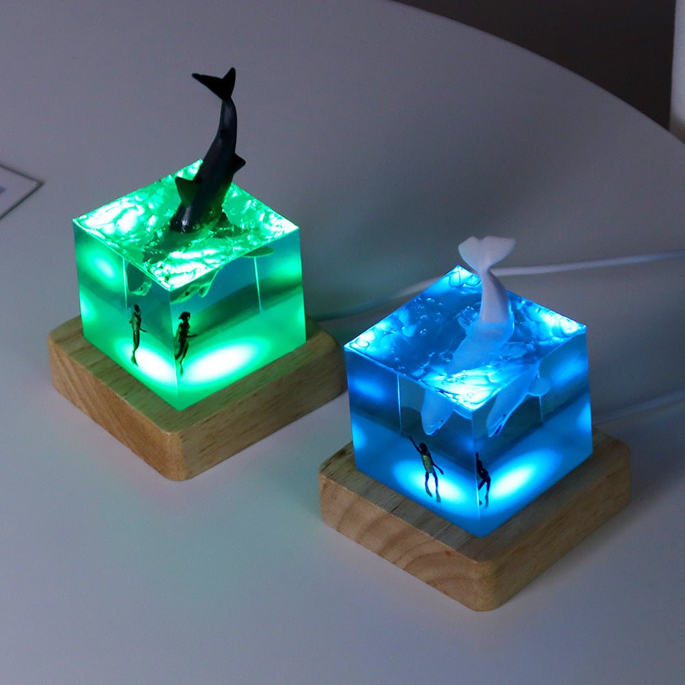 Cube Decoration Luminous Mini Small Night Lamp