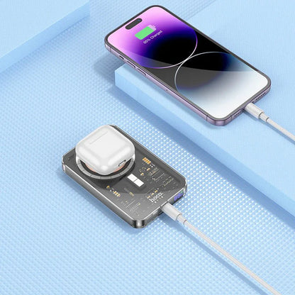 Hoco - Transparent Magnetic Power Bank (Q14) ©