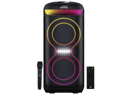 مكبر صوت JVC محمول للحفلات بتقنية البلوتوث ©