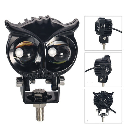 Motorcycle Owl Lens Two Color Spotlight
