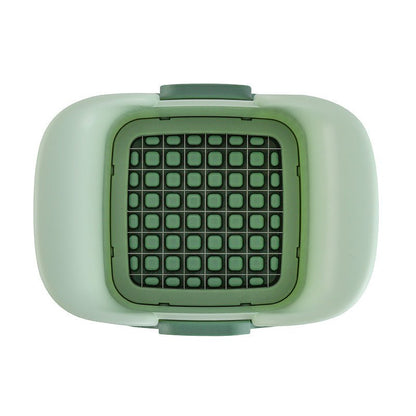 Multifunctional Vegetable Chopper French Fries Cutter Household Hand Pressure Onion Dicer Cucumber Potato Slicer Kitchen Tools
