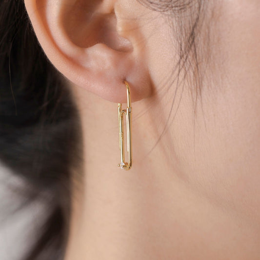 New Women's S925 Silver Ear Ring Casual