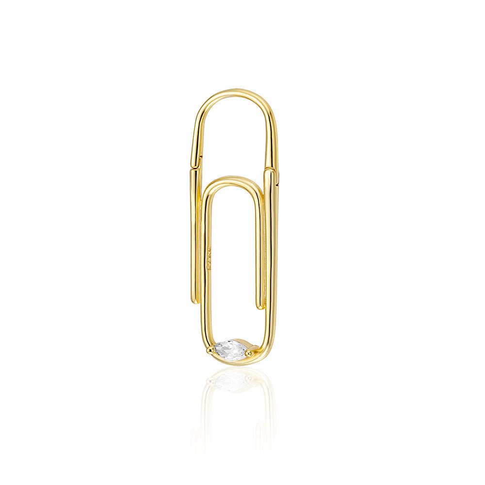 New Women's S925 Silver Ear Ring Casual