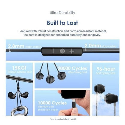 Oraimo - Wired Earphone (Original)