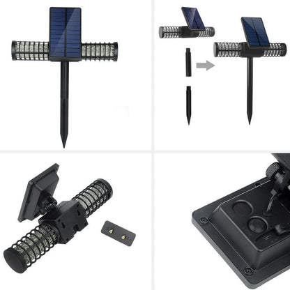 Solar Mosquito Killer Lamp Outdoor Ground Plug Mosquito Trap Lawn Lamp