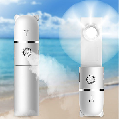 مروحة رش صغيرة قابلة لإعادة الشحن عبر USB